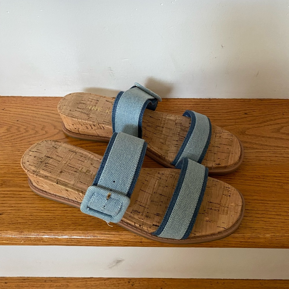 ANNE KLEIN Women’s Flex Sandals Size 7.5 Medium Width